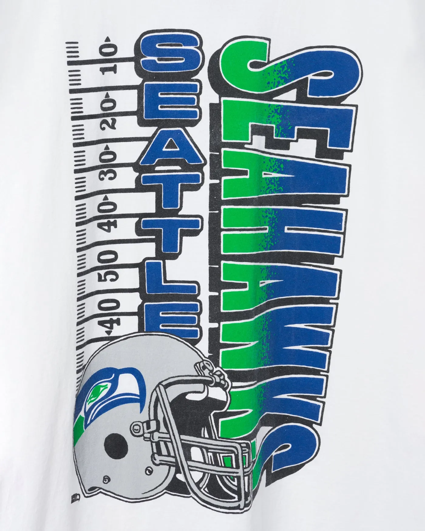 Seattle Seahawks Yardage Flea Market Tee sold by Junk Food Clothing product image thumbnail 3