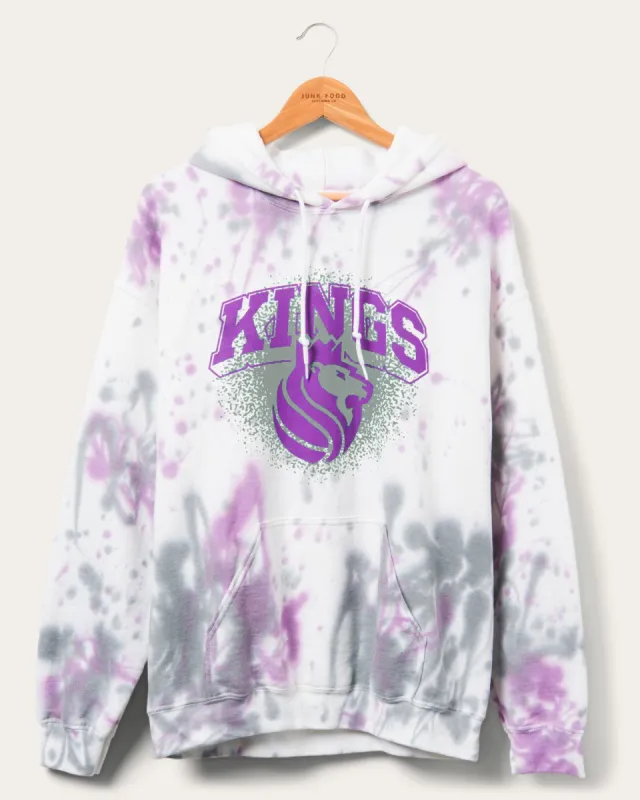 NBA Sacramento Kings Tie Dye Hoodie sold by Junk Food Clothing