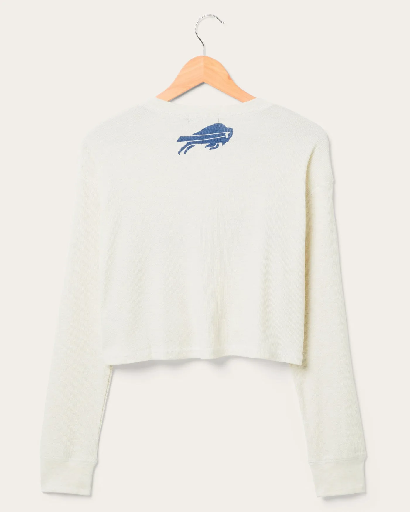 Women's Buffalo Bills Sunday Crop Thermal sold by Junk Food Clothing product image thumbnail 2