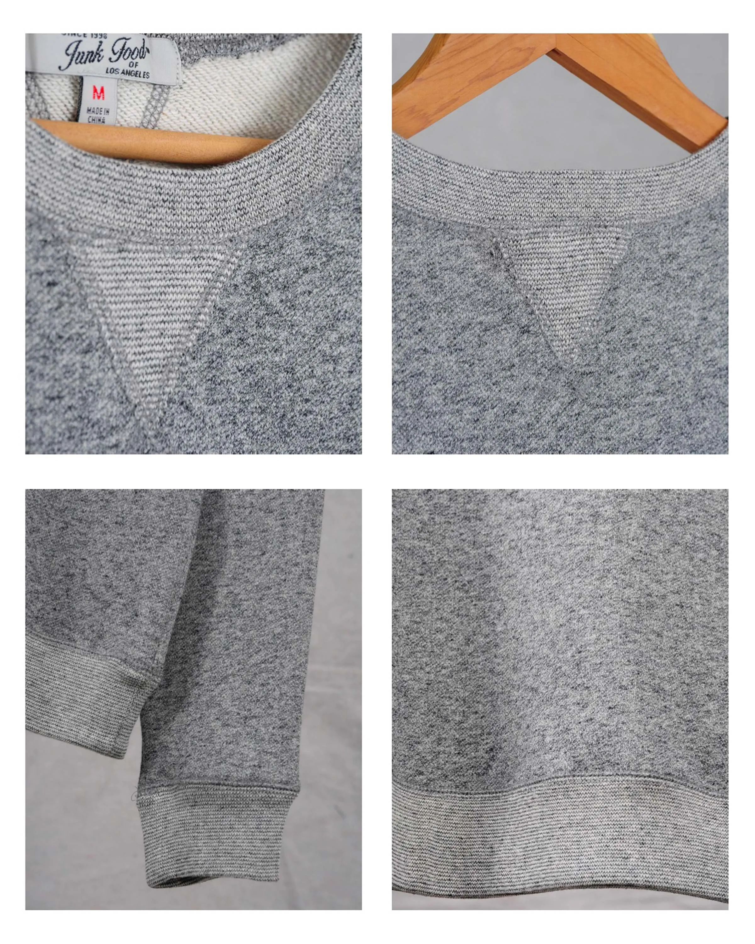 Men's Eagles Formation Fleece Crew sold by Junk Food Clothing product image thumbnail 4