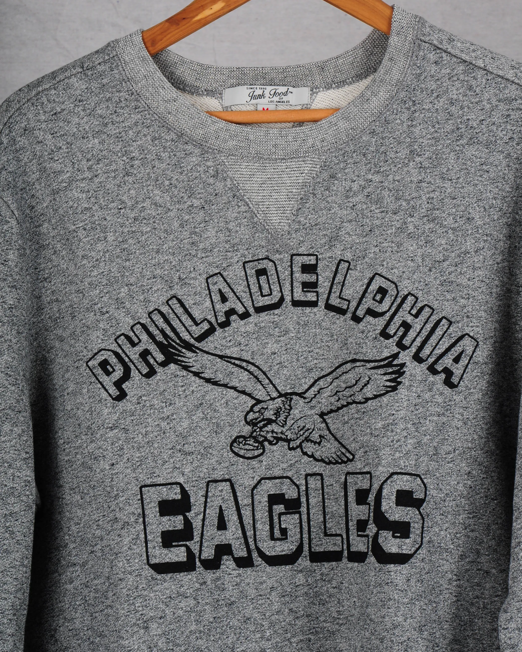 Men's Eagles Formation Fleece Crew sold by Junk Food Clothing product image thumbnail 2