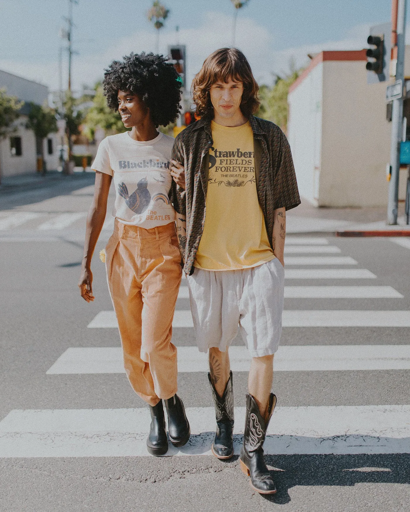 Women's The Beatles Blackbird Original Tee sold by Junk Food Clothing product image thumbnail 2