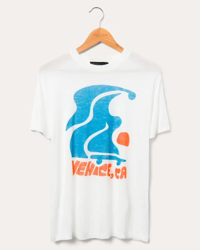 Women's Venice, CA Vintage Tissue Tee sold by Junk Food Clothing
