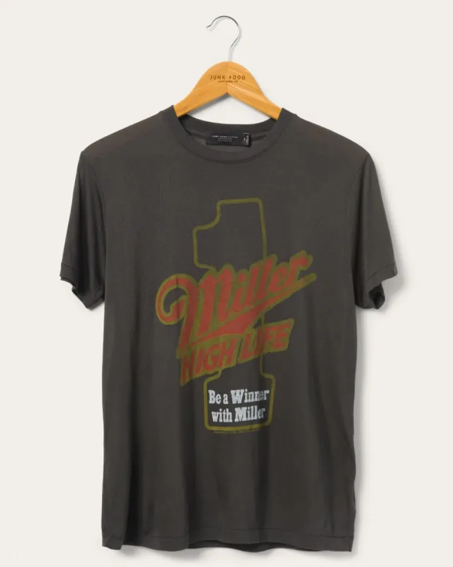 Women's Miller High Life Racing #1 Vintage Tissue Tee sold by Junk Food Clothing