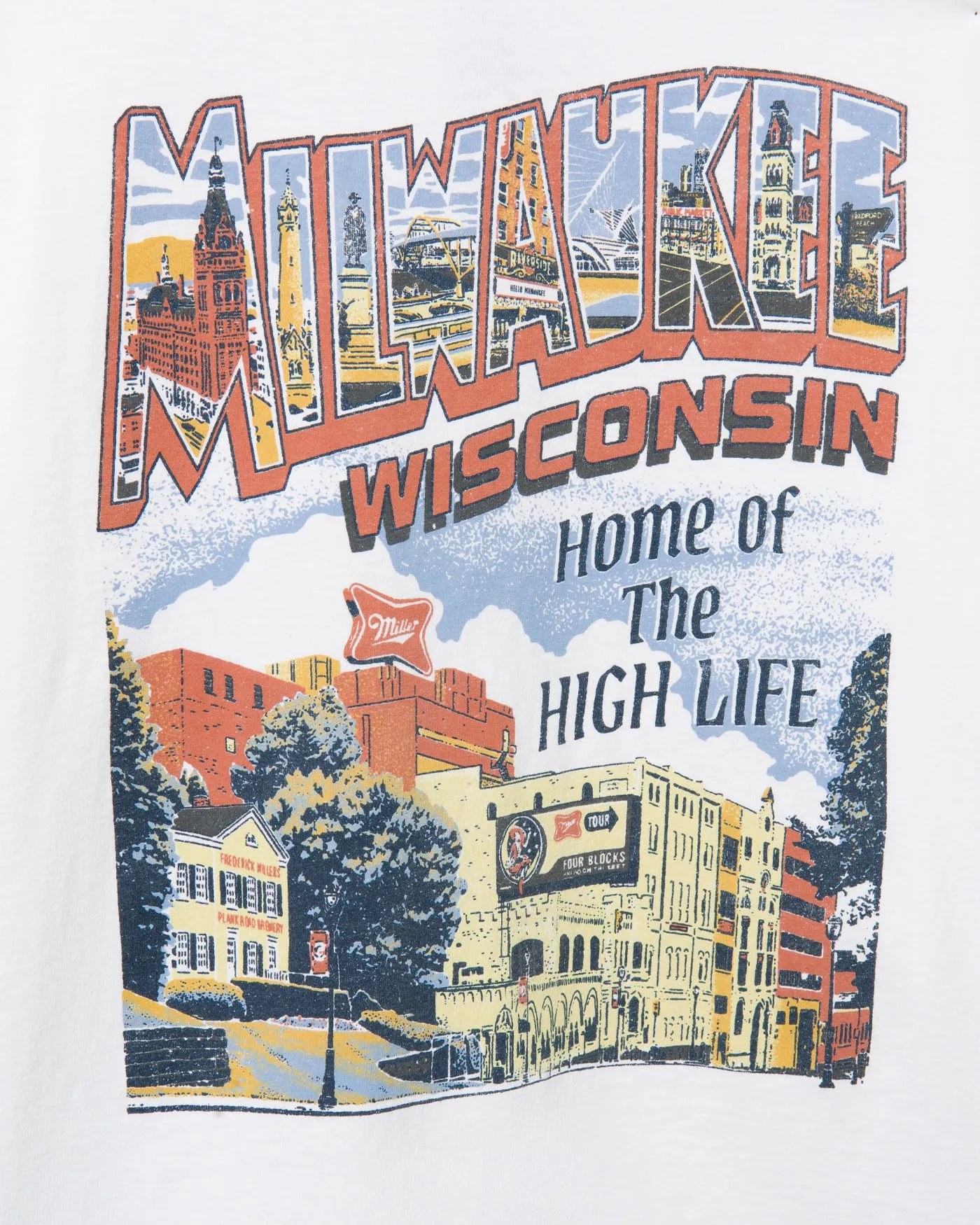 Miller Milwaukee Flea Market Tee sold by Junk Food Clothing product image thumbnail 3