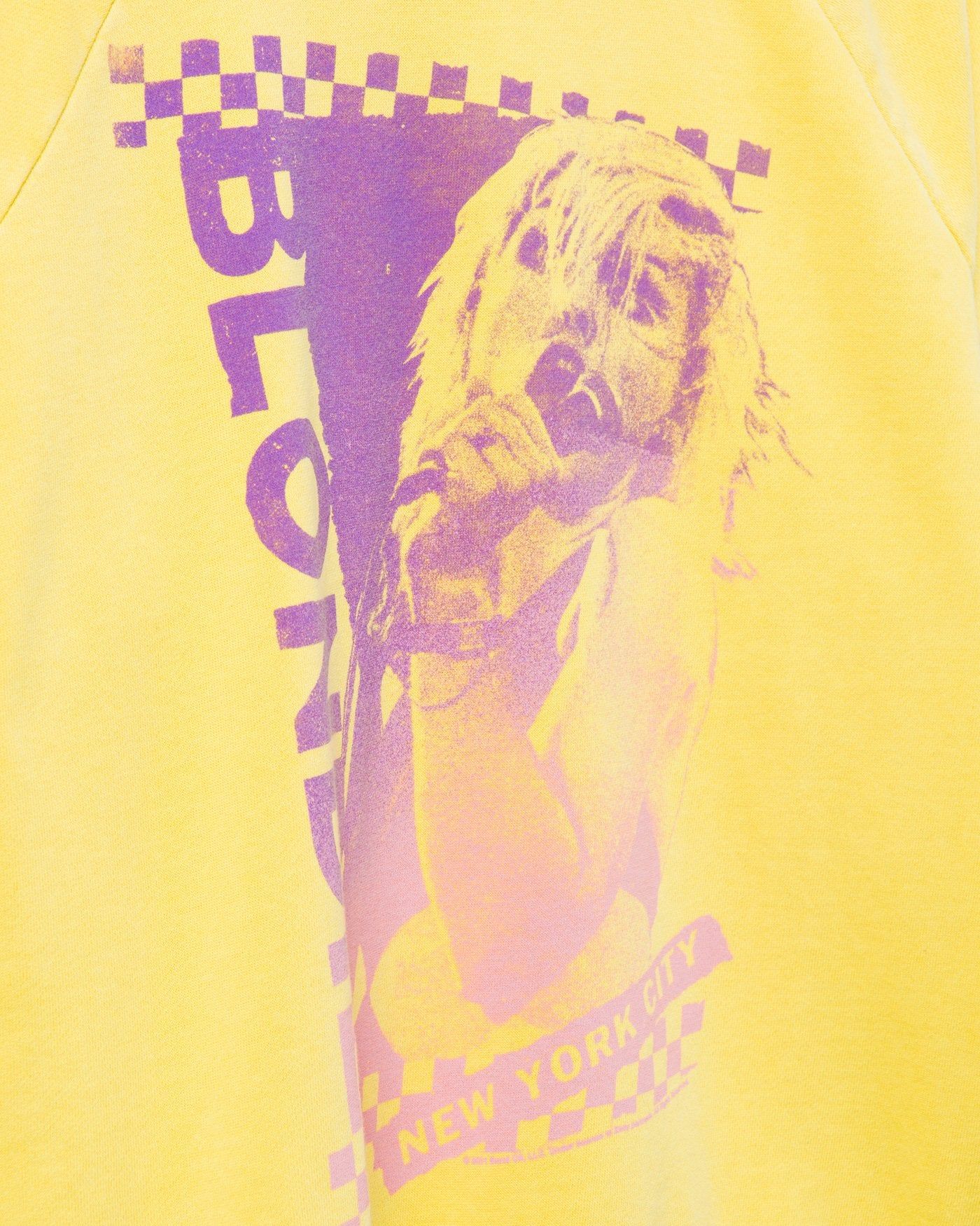 Women's Blondie NYC Raglan French Terry Crew Pullover sold by Junk Food Clothing product image thumbnail 4