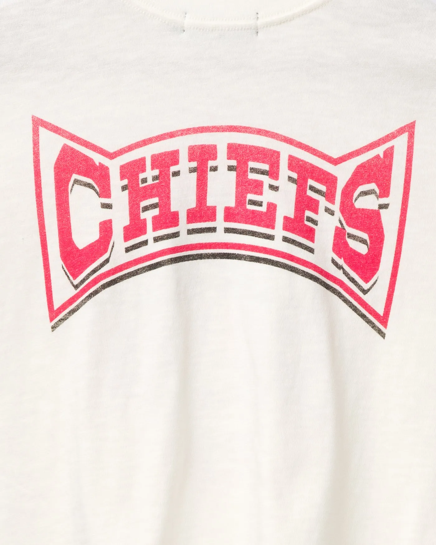 Women's Kansas City Chiefs Mock Neck Crop Tee sold by Junk Food Clothing product image thumbnail 4