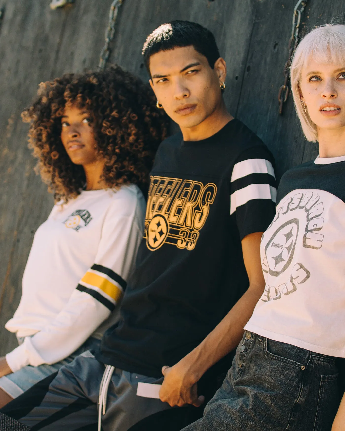 Steelers Gridiron Tee sold by Junk Food Clothing product image thumbnail 2