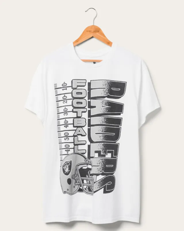 Las Vegas Raiders Yardage Flea Market Tee sold by Junk Food Clothing