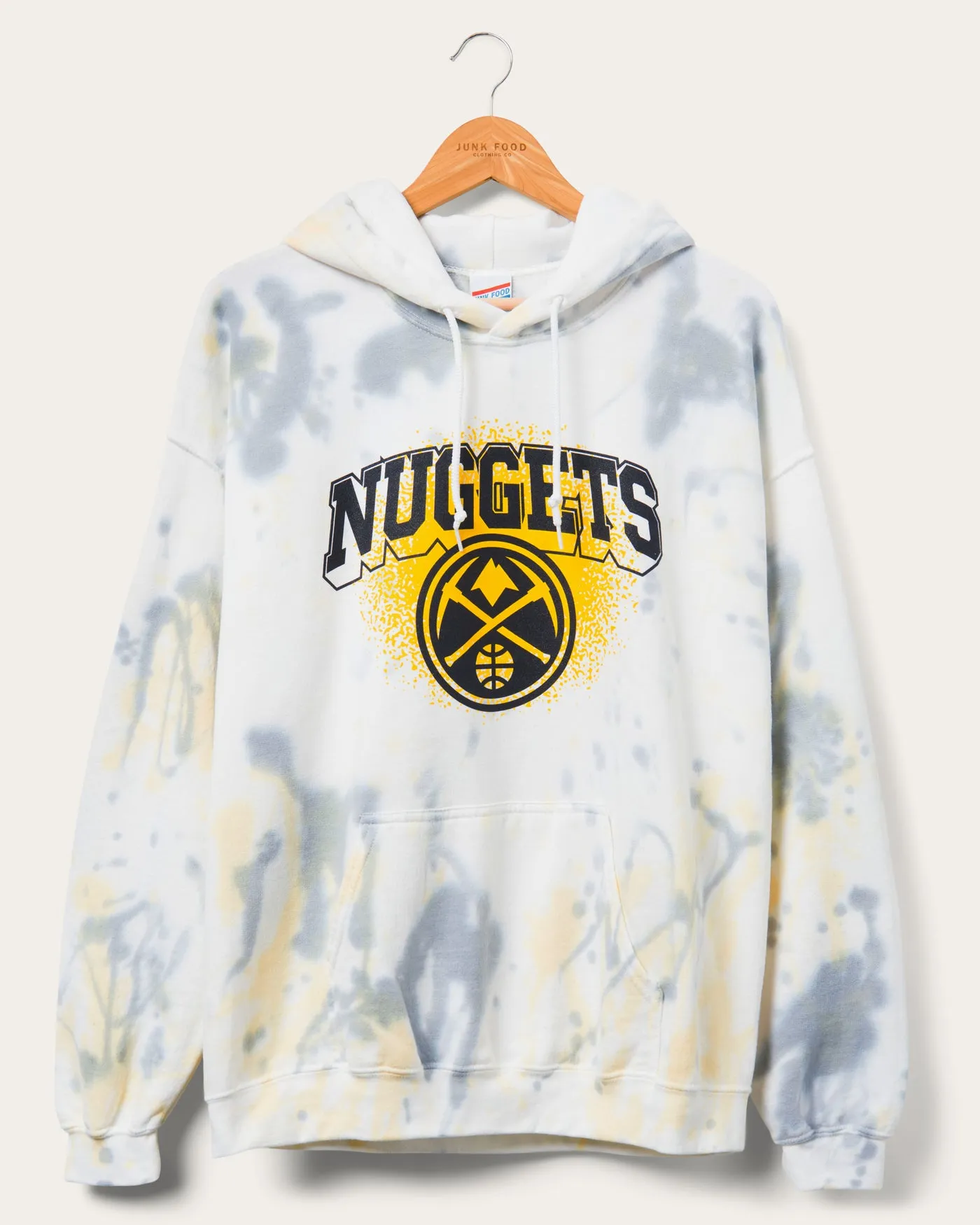 NBA Denver Nuggets Tie Dye Hoodie sold by Junk Food Clothing