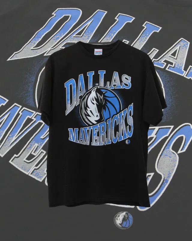 Unisex Mavericks Fadeaway Tee sold by Junk Food Clothing