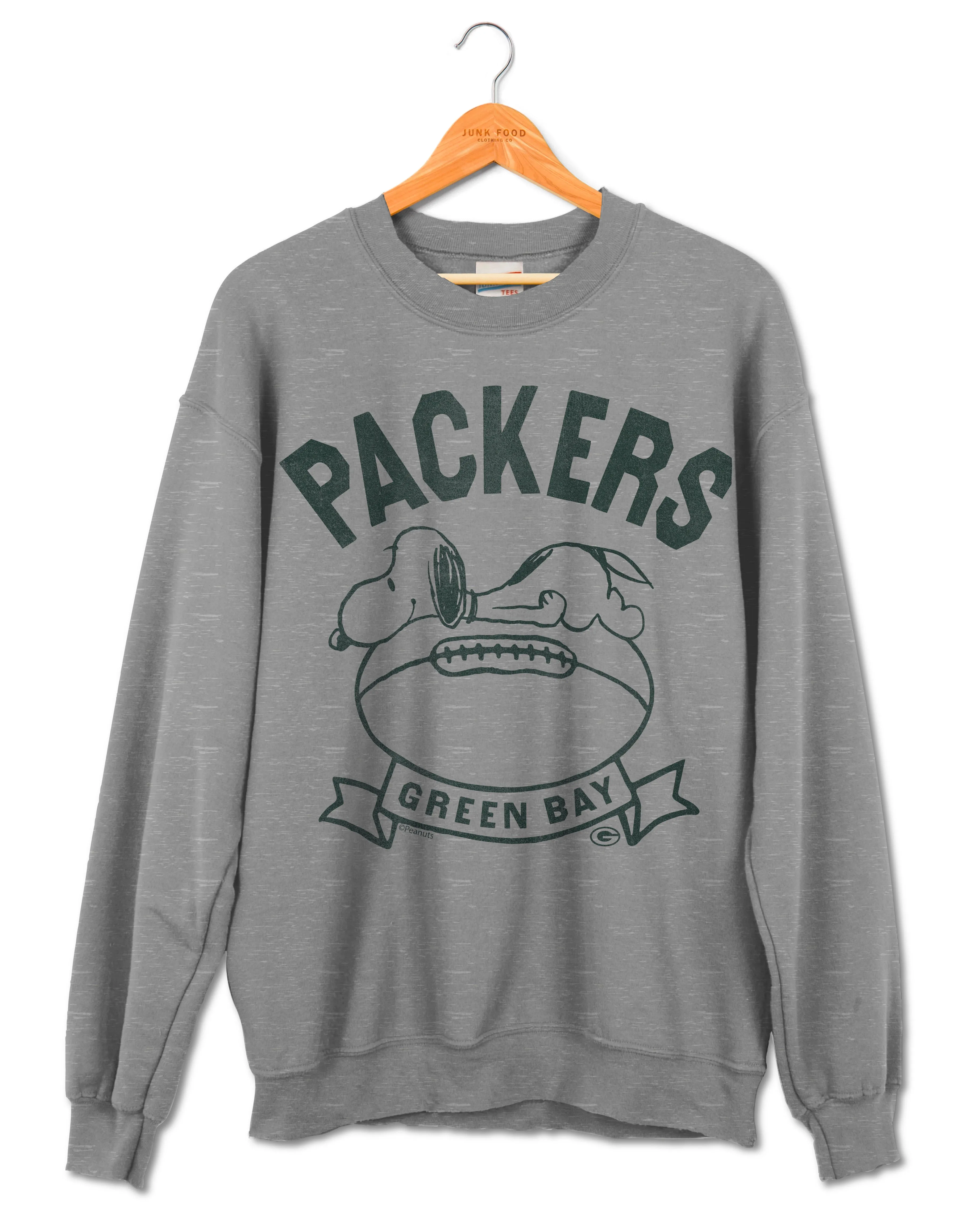 Green Bay Packers Game on Crew sold by Junk Food Clothing