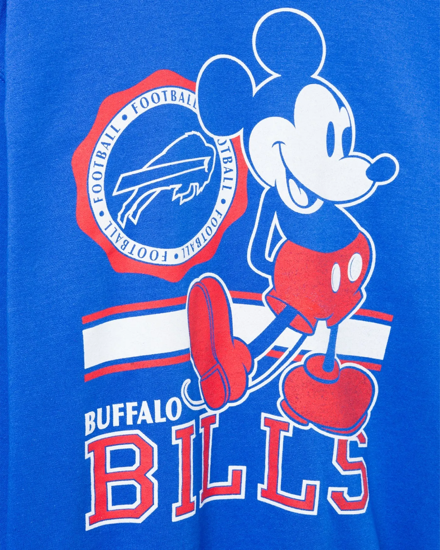 Buffalo Bills Mickey Crew Fleece sold by Junk Food Clothing product image thumbnail 3