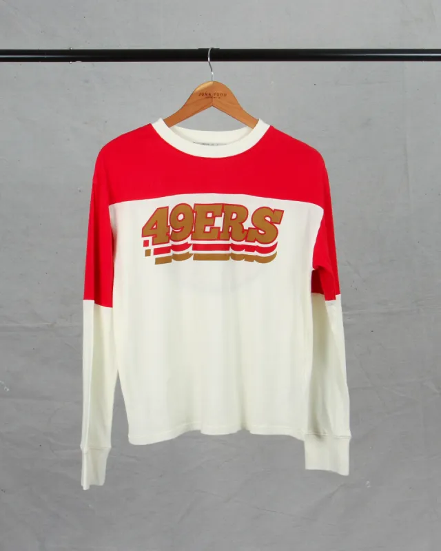 Women's 49ers Comeback Crew sold by Junk Food Clothing