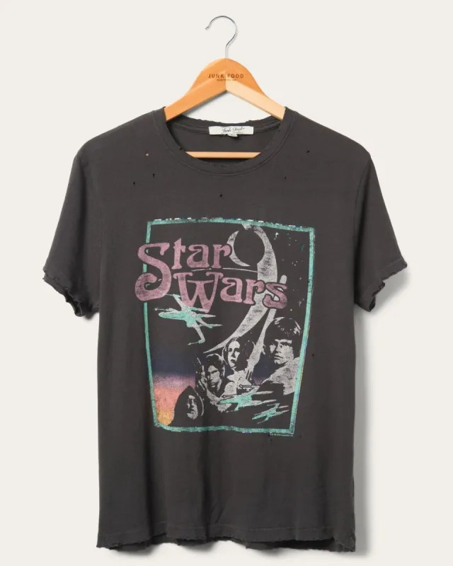 Women's Star Wars Nouveau Vintage Destroy Tee made by Junk Food Clothing