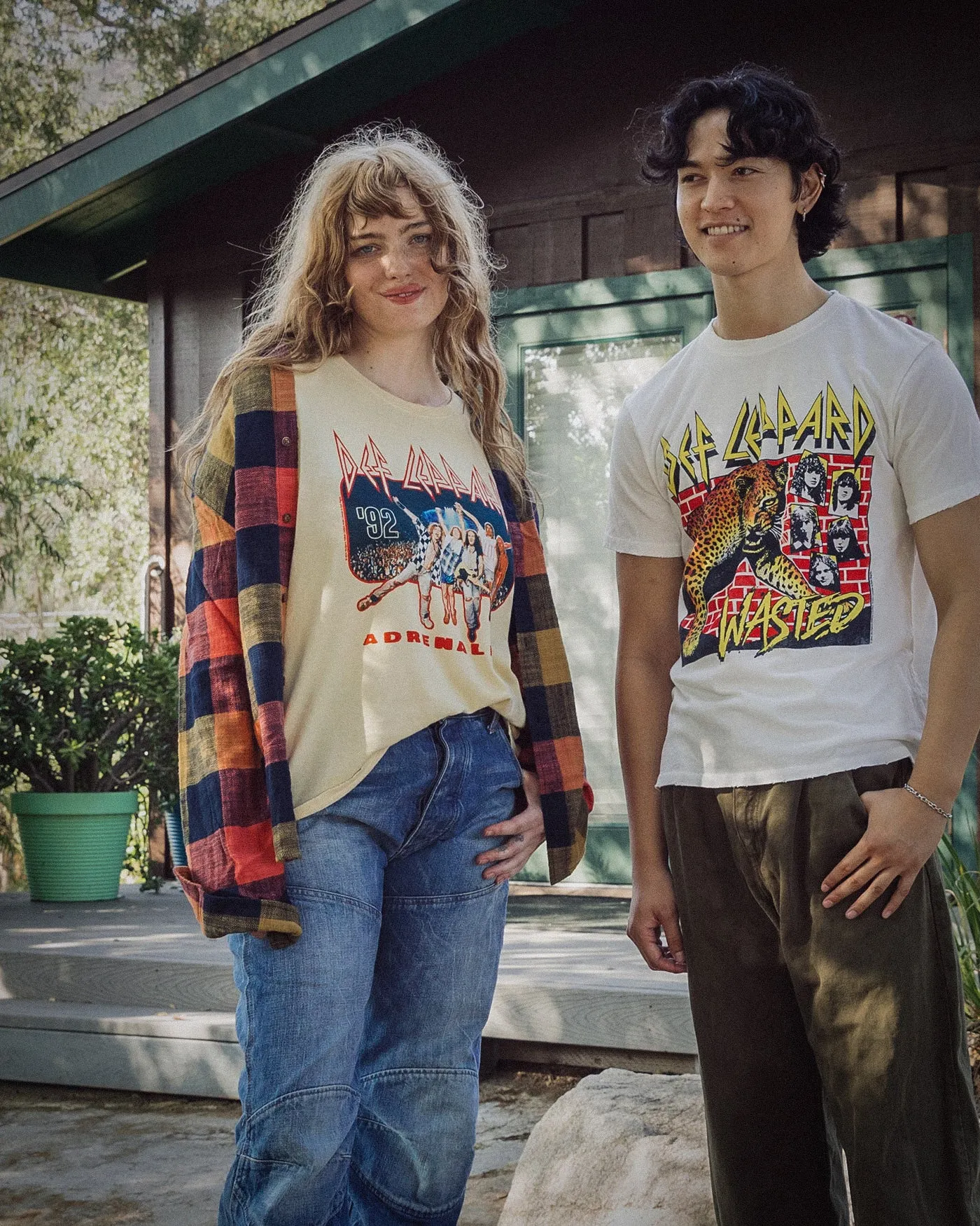 Women's Def Leppard 92 Vintage Tee sold by Junk Food Clothing product image thumbnail 4