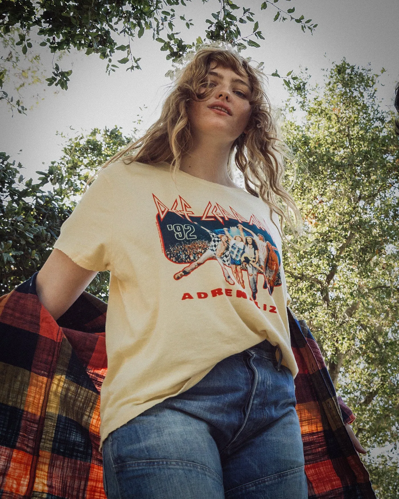 Women's Def Leppard 92 Vintage Tee sold by Junk Food Clothing product image thumbnail 2