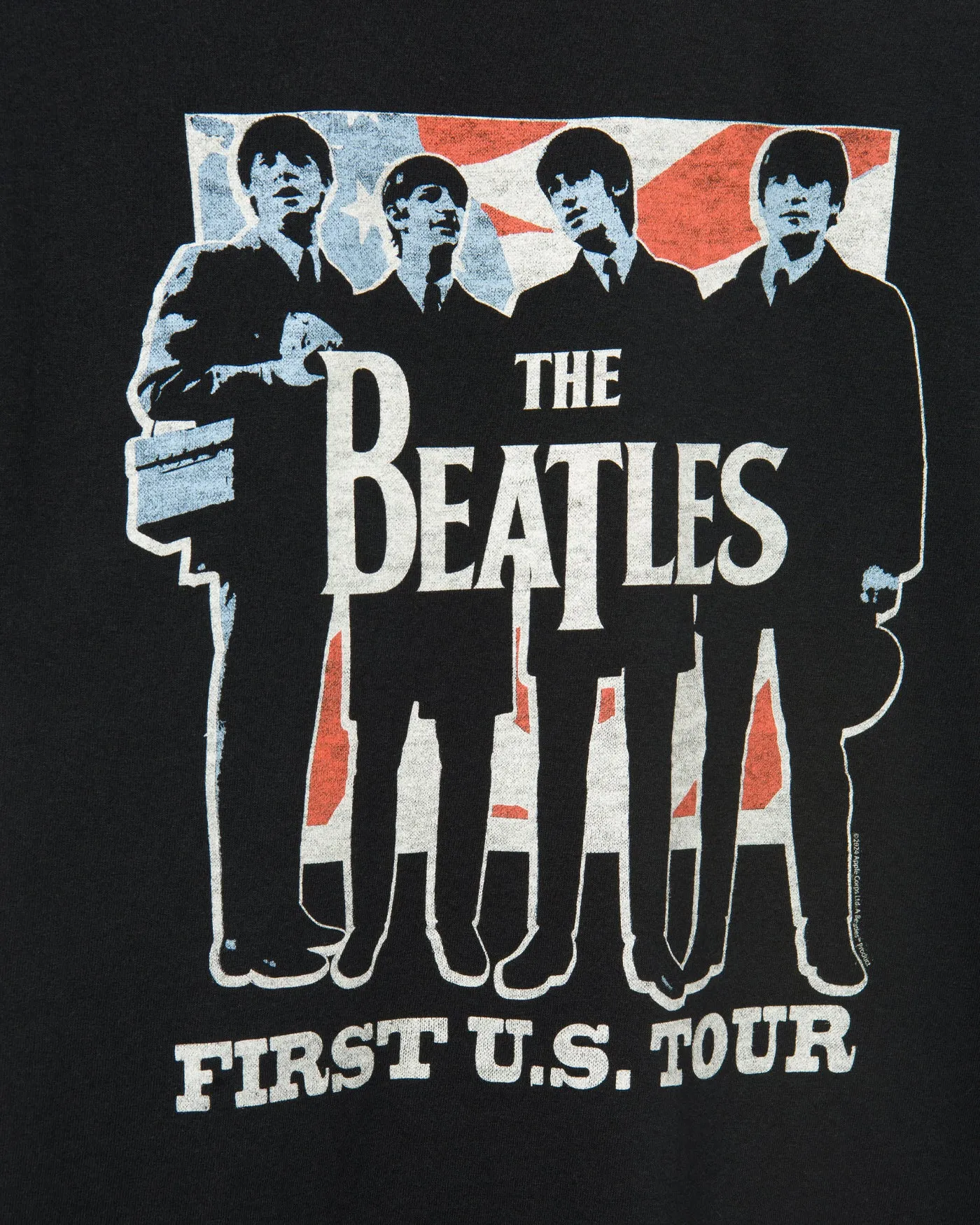 The Beatles First U.S. Tour Flea Market Tee sold by Junk Food Clothing product image thumbnail 5