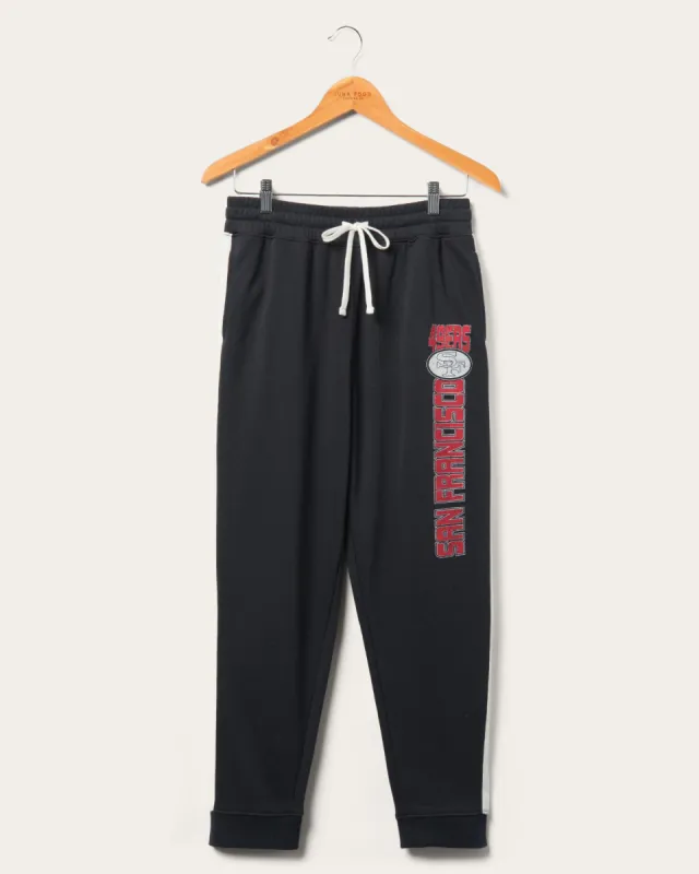Womens 49ers Overtime Jogger sold by Junk Food Clothing