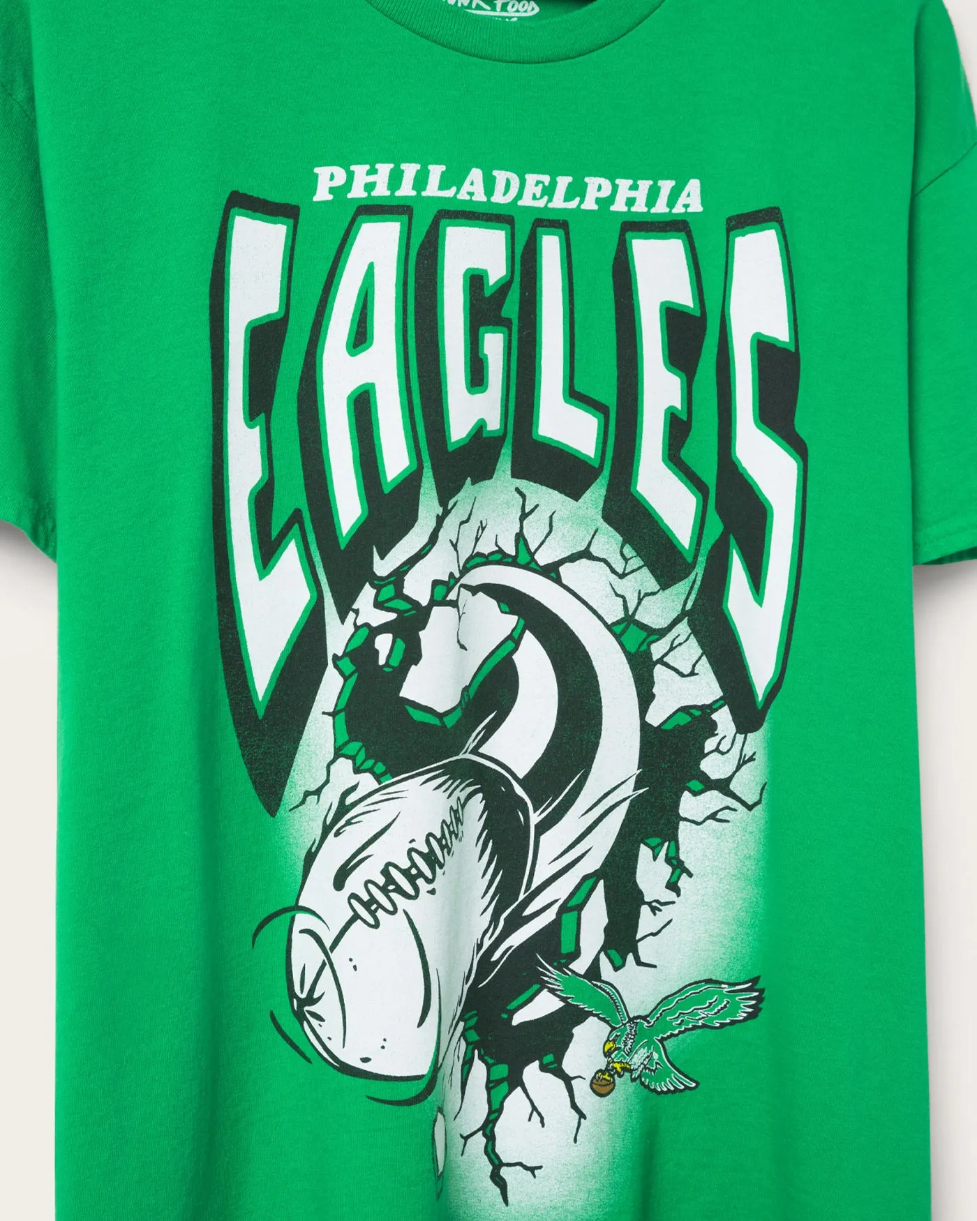 Philadelphia Eagles Breakthrough Flea Market Tee sold by Junk Food Clothing product image thumbnail 3