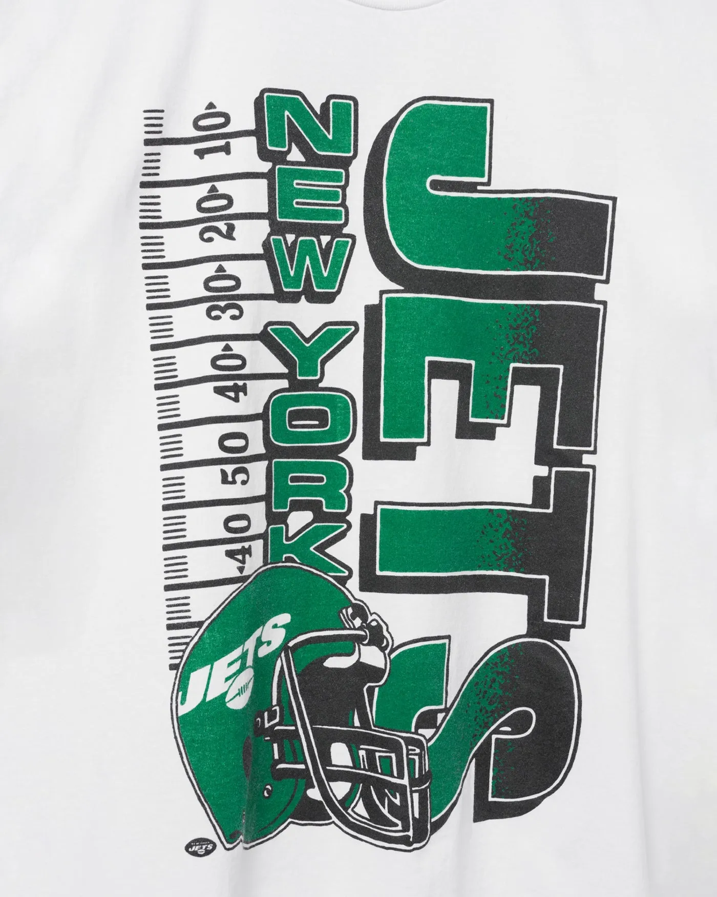New York Jets Yardage Flea Market Tee sold by Junk Food Clothing product image thumbnail 3