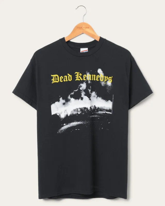 Dead Kennedys On Fire Flea Market Tee sold by Junk Food Clothing