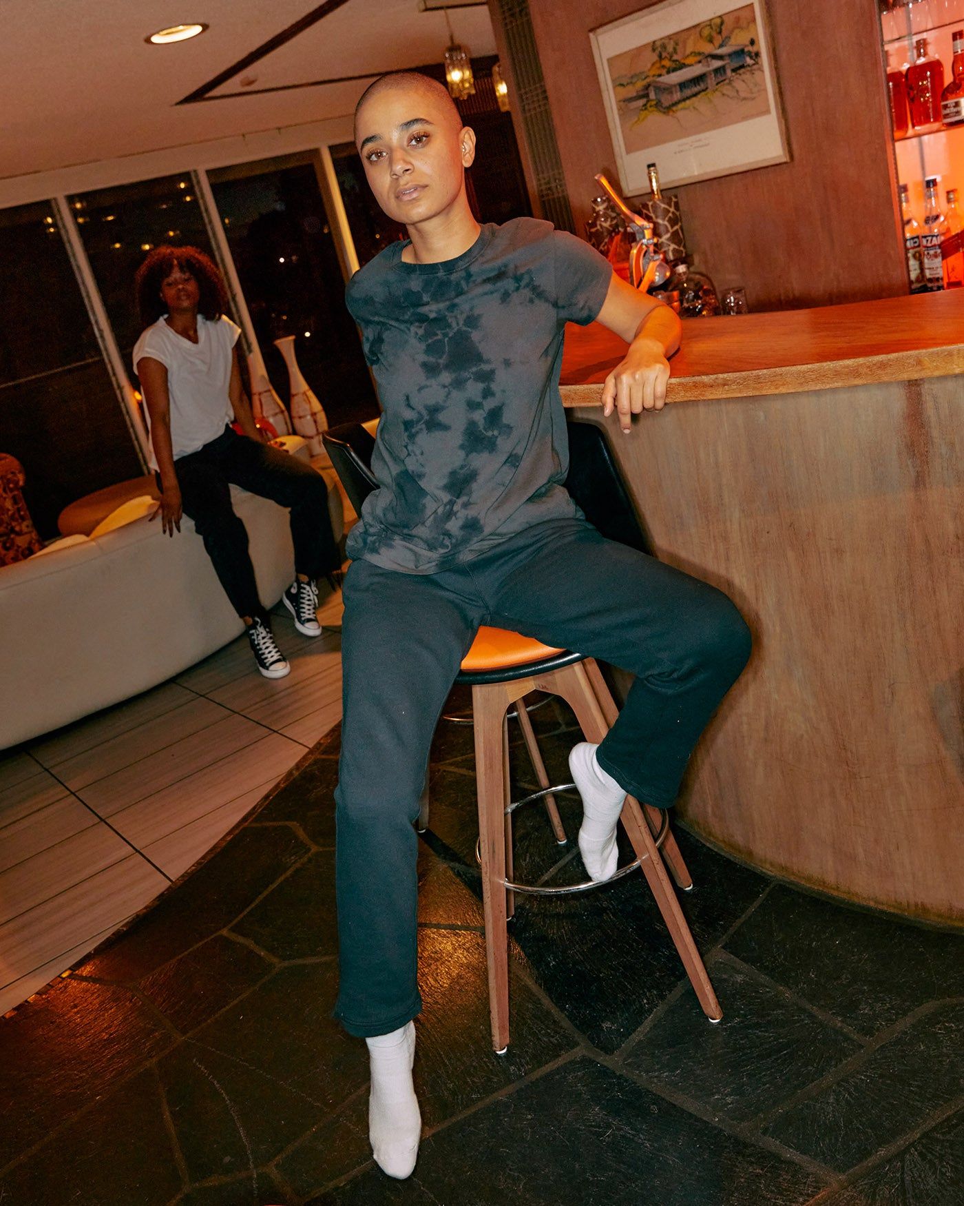 Women's Vintage Tie Dye Tee sold by Junk Food Clothing product image thumbnail 2