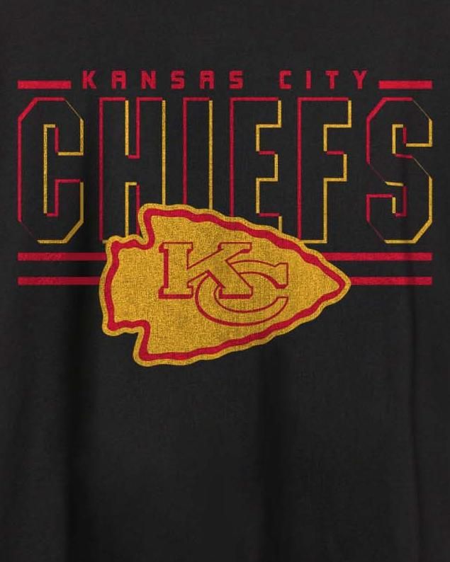 NFL Chiefs Slogan Fan Tee sold by Junk Food Clothing product image thumbnail 3