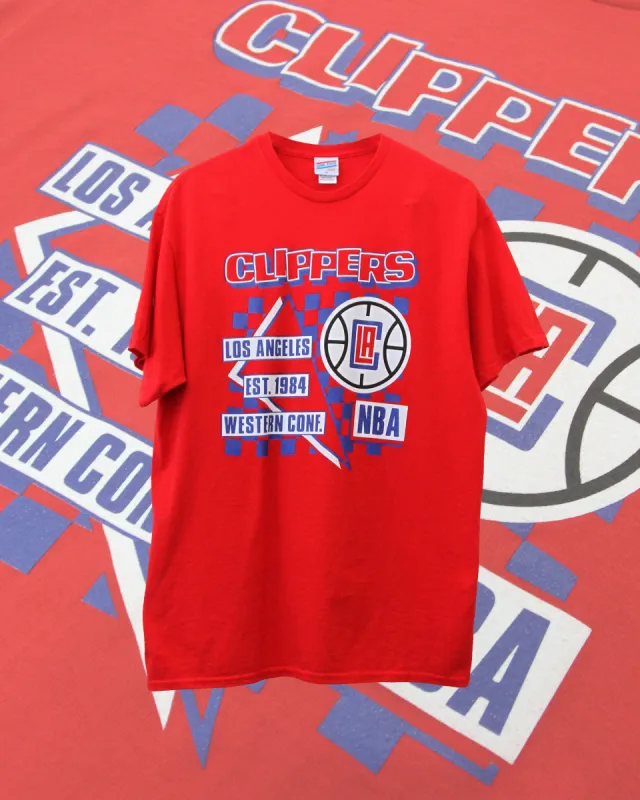 Unisex Clippers Fadeaway Tee sold by Junk Food Clothing