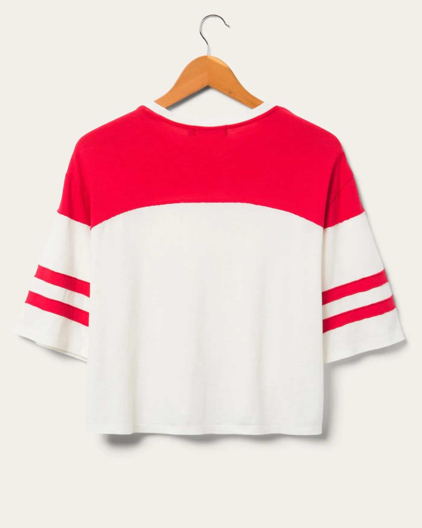 Womens Chiefs Hail Mary Tee sold by Junk Food Clothing product image thumbnail 3