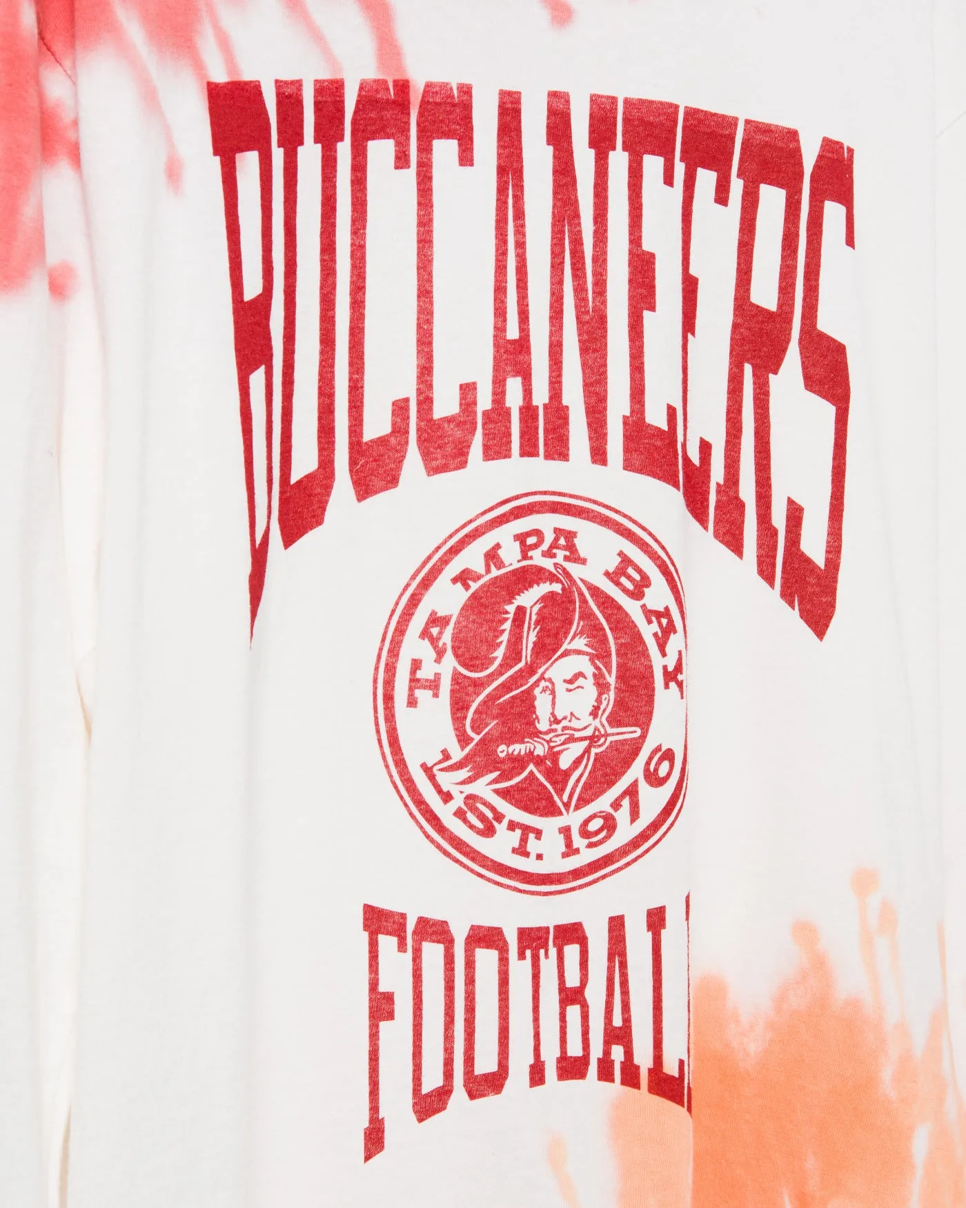 NFL Tampa Bay Buccaneers Tie Dye Long Sleeve Flea Market Tee sold by Junk Food Clothing product image thumbnail 4