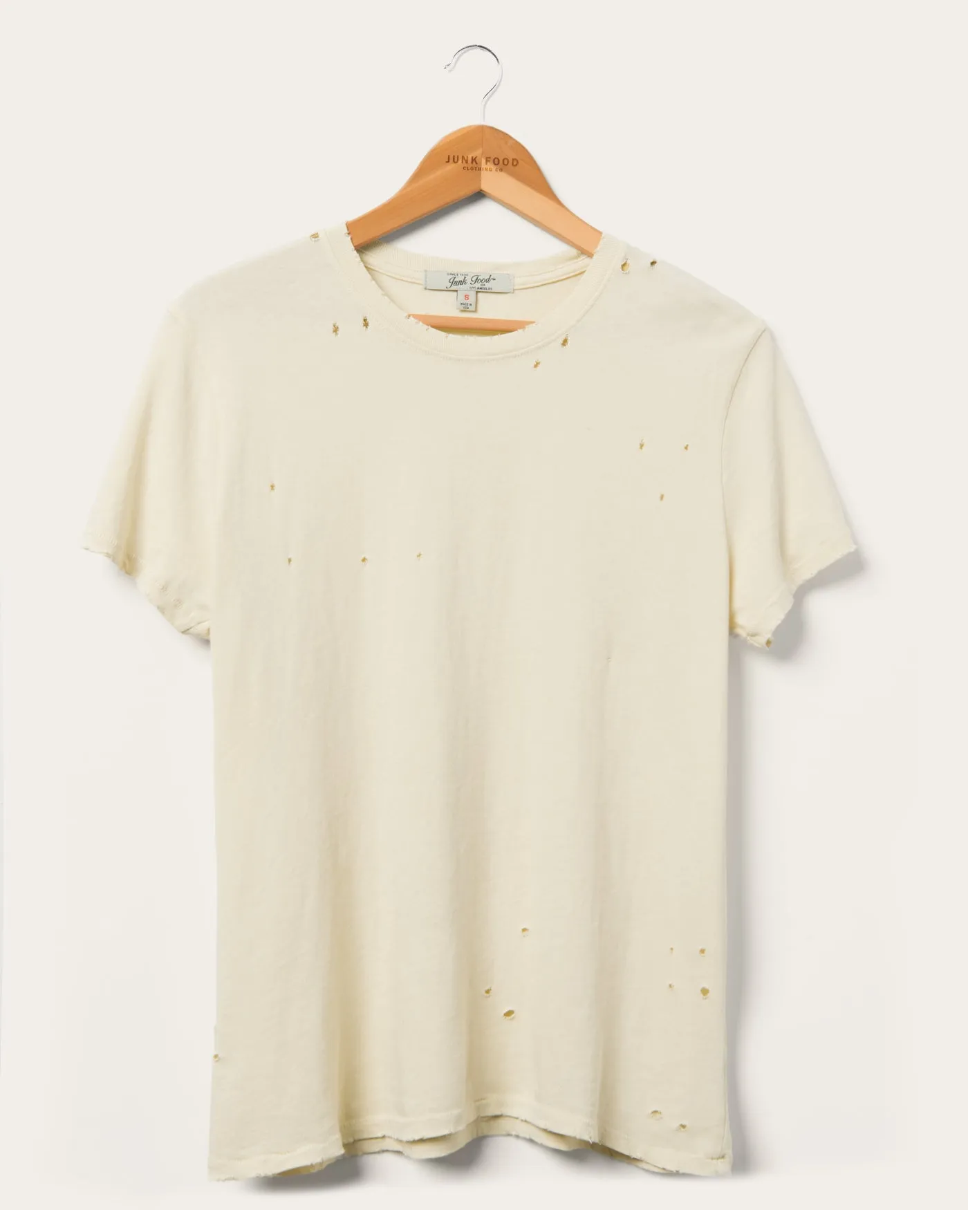 Women's Vintage Destroy Tee sold by Junk Food Clothing