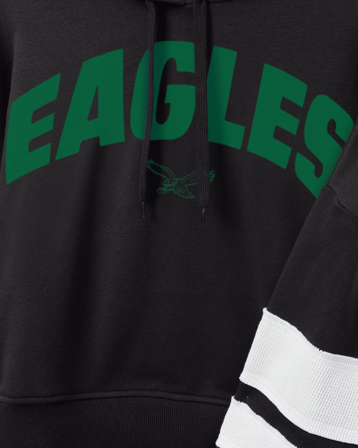 Women's NFL Eagles Sideline Striped Fleece sold by Junk Food Clothing product image thumbnail 4