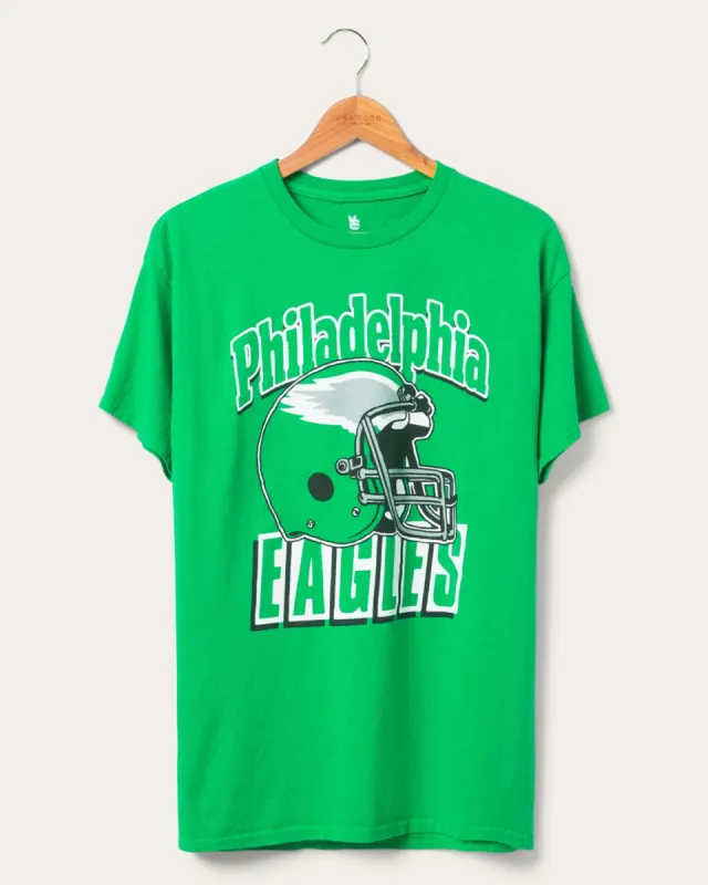 Eagles Throwback Helmet Tee sold by Junk Food Clothing