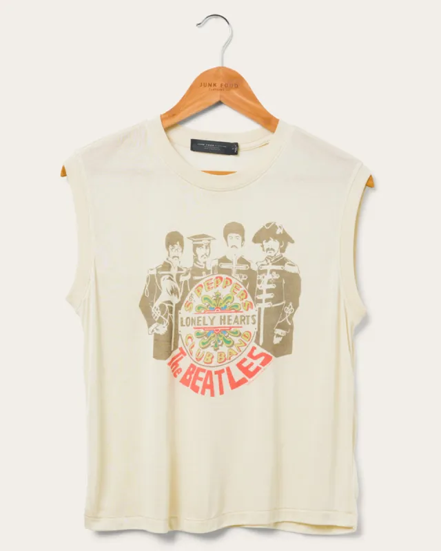 Women's SGT Pepper Vintage Tissue Tank sold by Junk Food Clothing