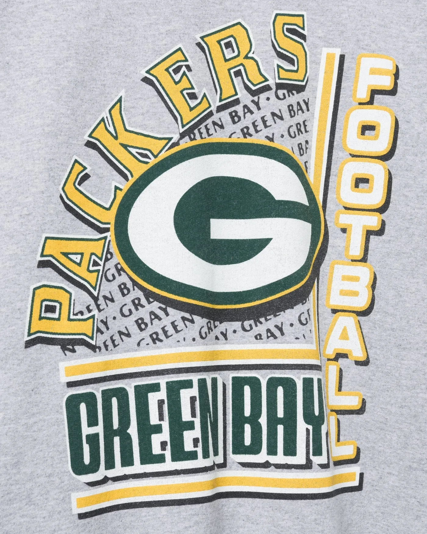 Green Bay Packers Backfield Crew Fleece sold by Junk Food Clothing product image thumbnail 3
