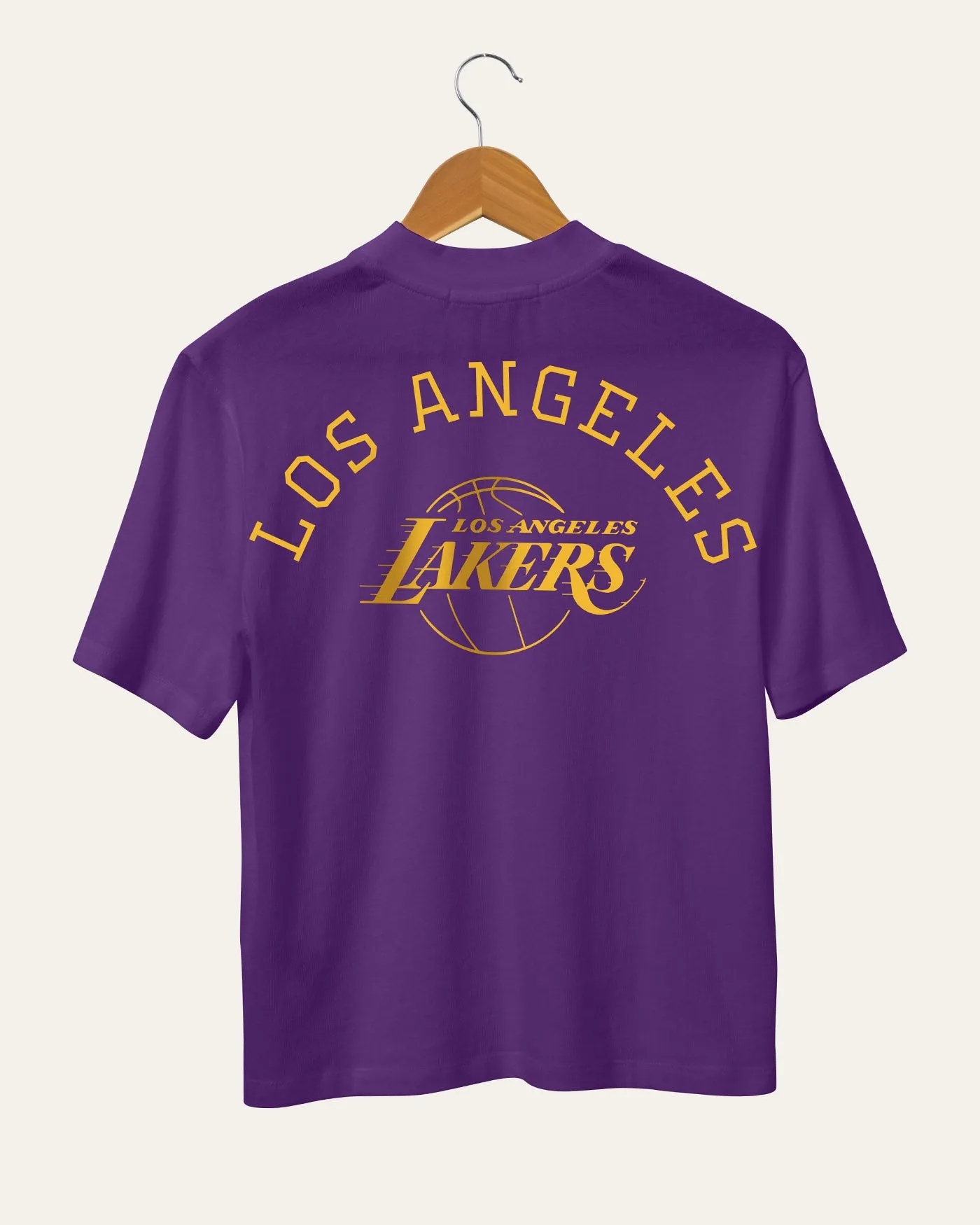 Women's NBA Los Angeles Lakers Mock Neck Tee sold by Junk Food Clothing product image thumbnail 2