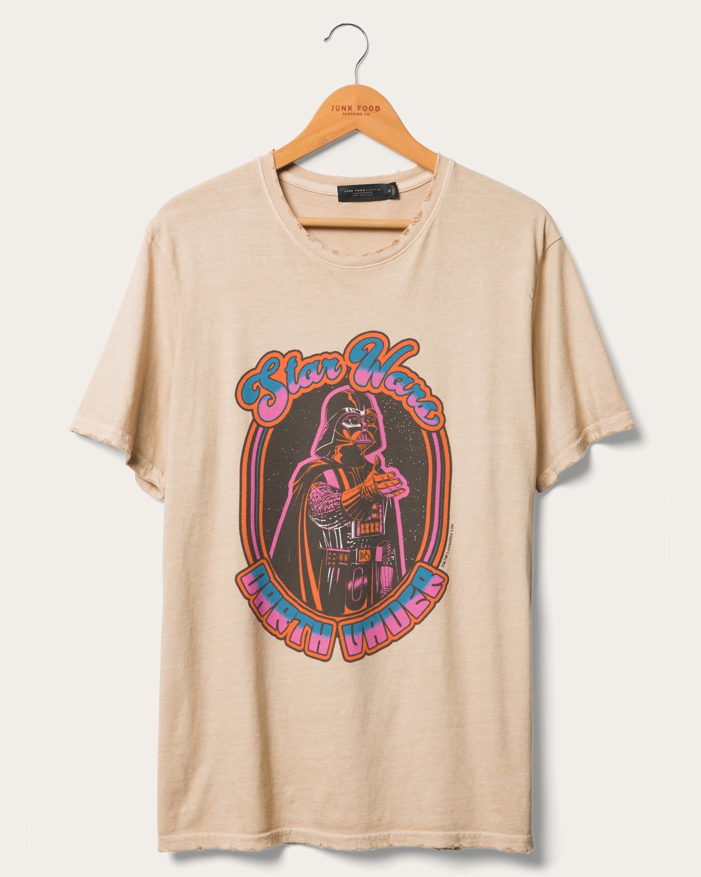 Star Wars™ Darth Vader™ Vintage Tee sold by Junk Food Clothing