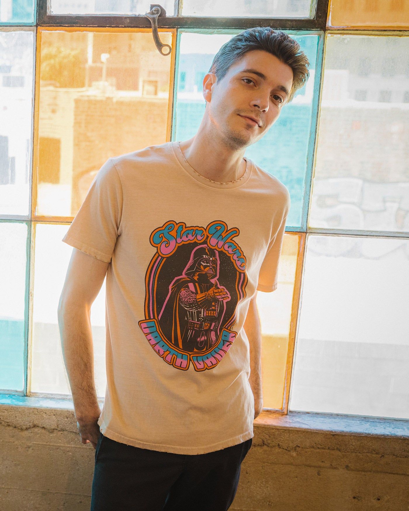 Star Wars™ Darth Vader™ Vintage Tee sold by Junk Food Clothing product image thumbnail 2