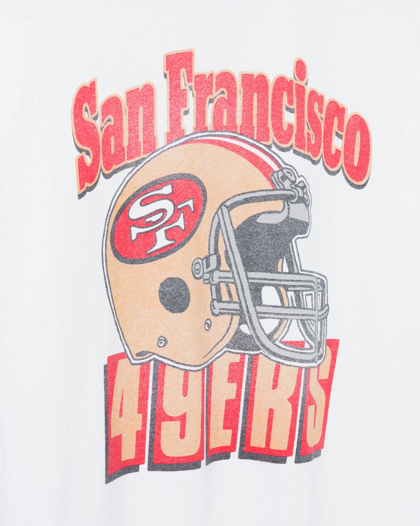 San Francisco 49ers Throwback Helmet Flea Market Tee sold by Junk Food Clothing product image thumbnail 4