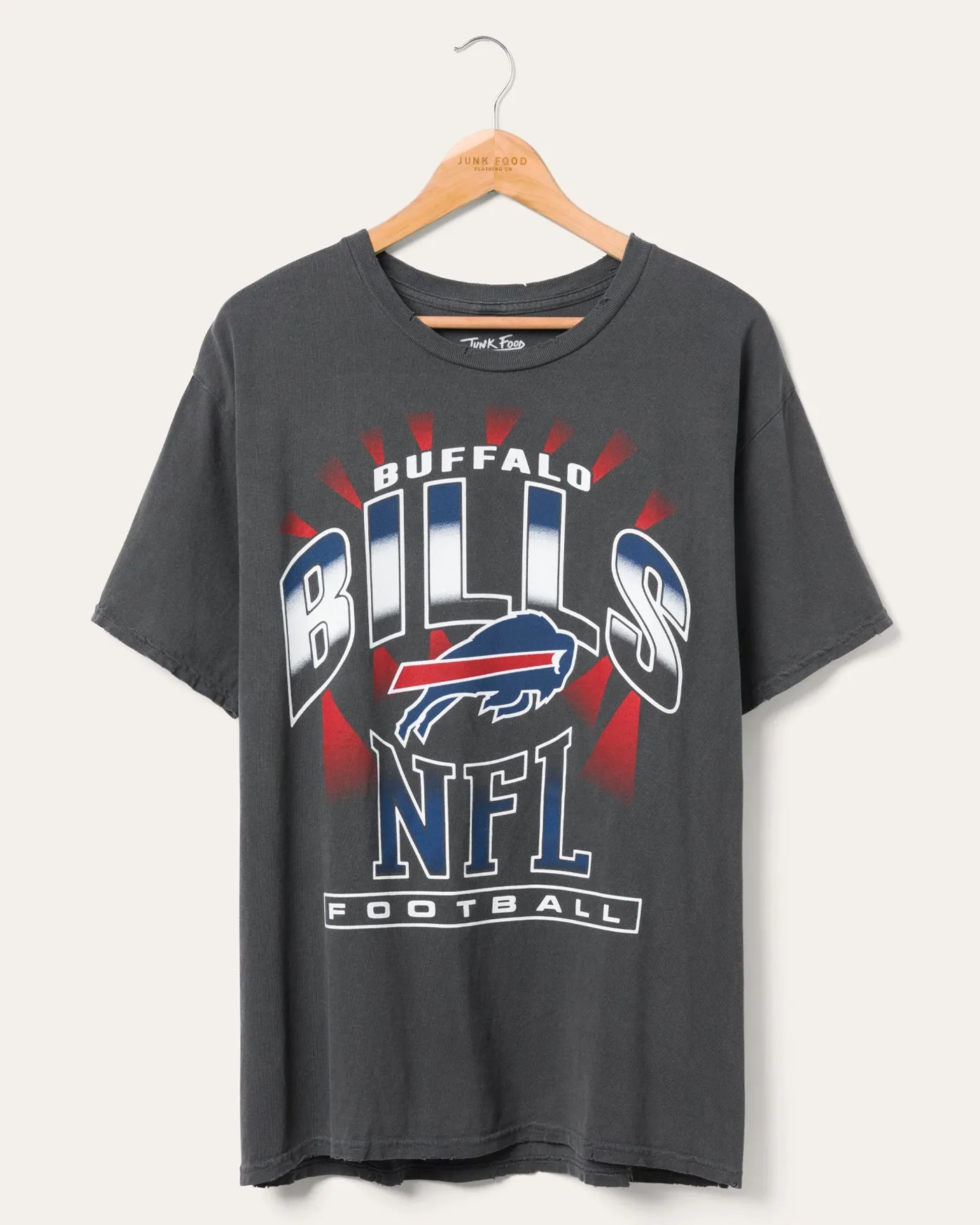 Buffalo Bills Chrome Flea Market Tee sold by Junk Food Clothing