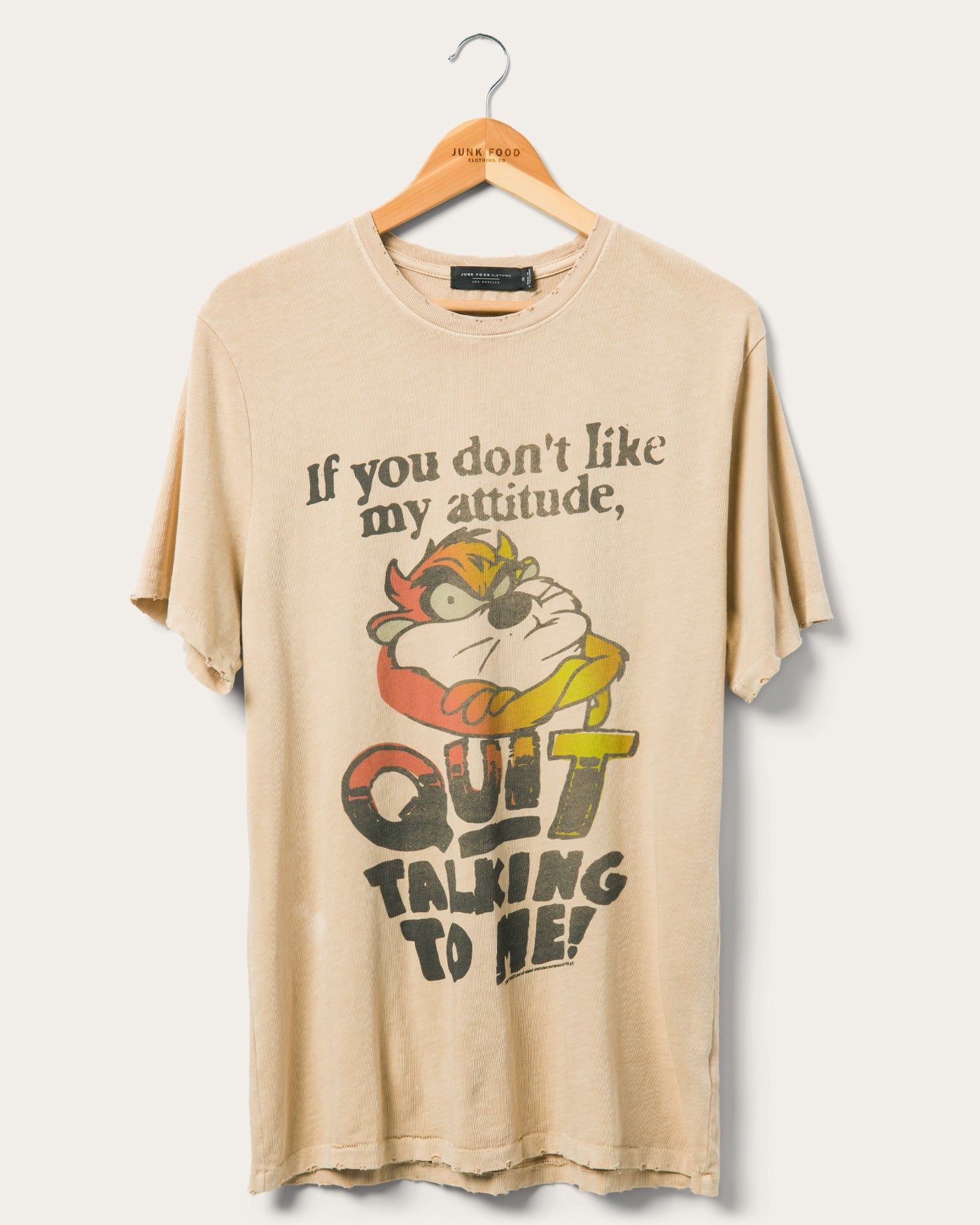 Looney Tunes Tazitude Vintage Tee sold by Junk Food Clothing