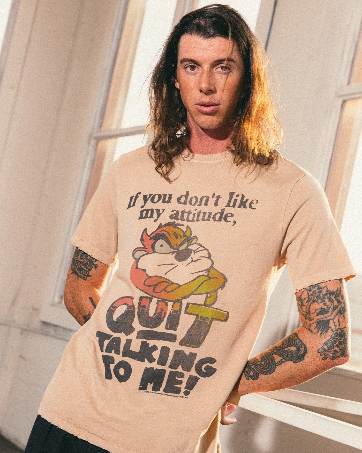 Looney Tunes Tazitude Vintage Tee sold by Junk Food Clothing product image thumbnail 2