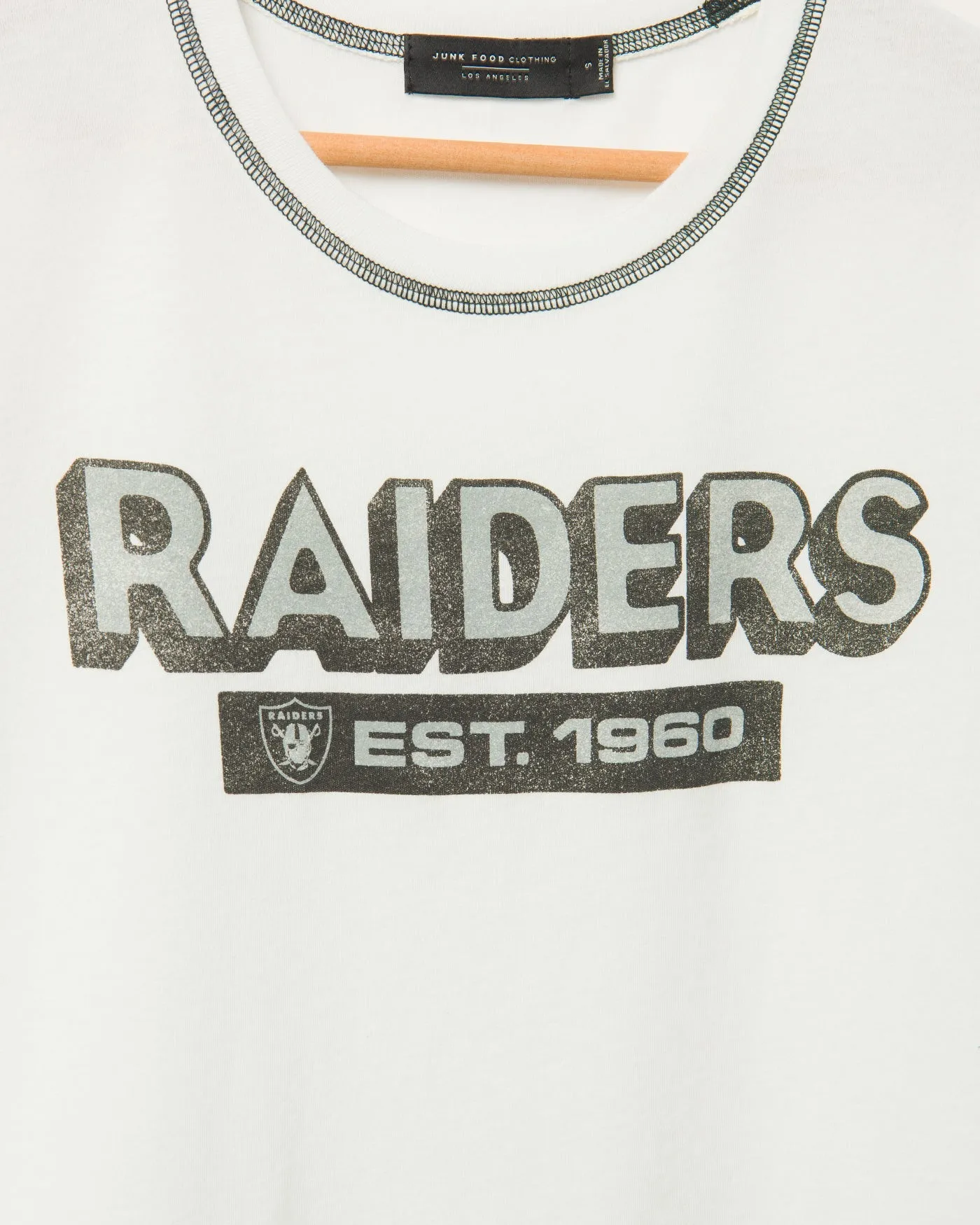 Womens Raiders Playmaker Tee sold by Junk Food Clothing product image thumbnail 3