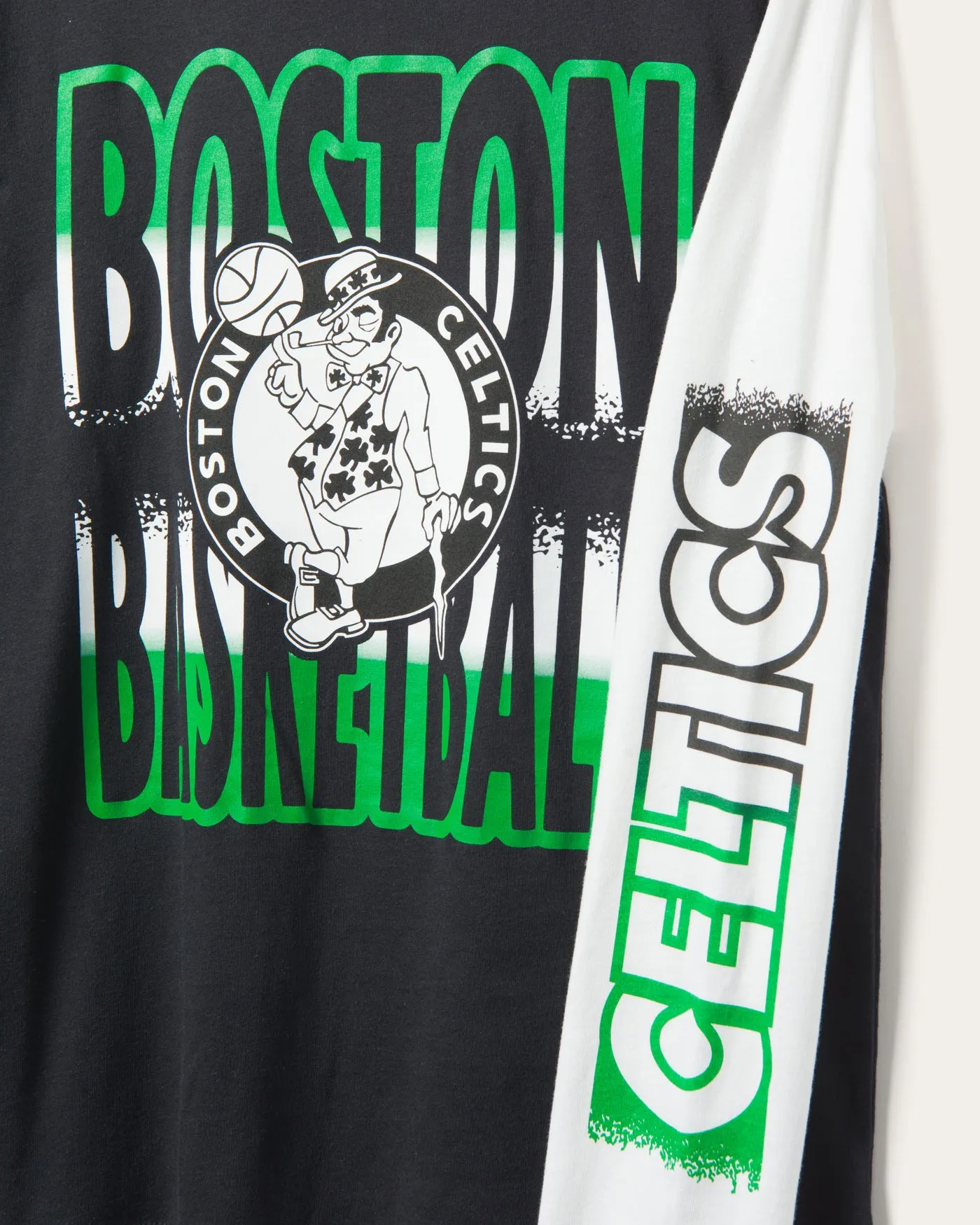 Celtics Alley Oop Long Sleeve Tee sold by Junk Food Clothing product image thumbnail 3