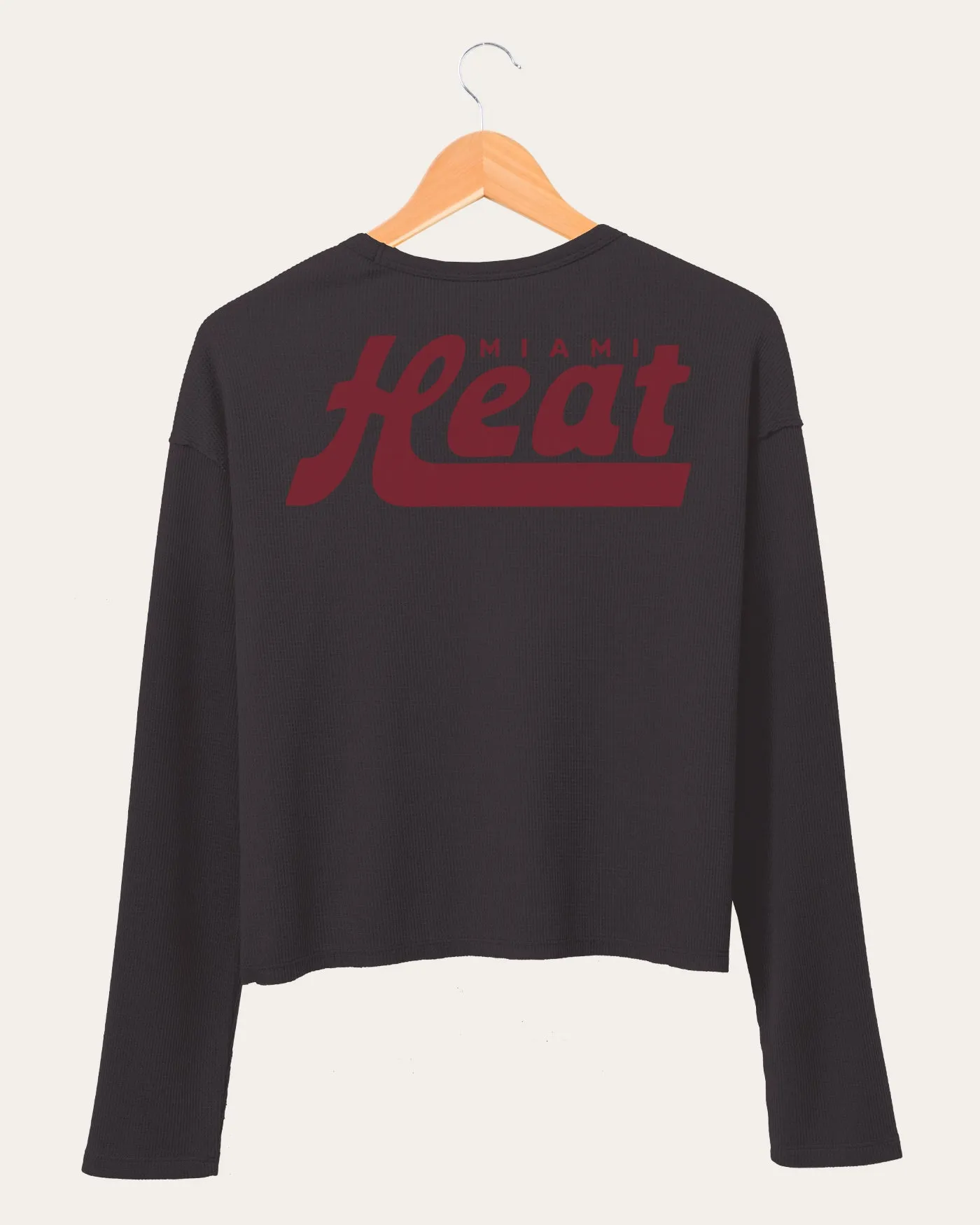 Women's NBA Miami Heat Long Sleeve Pocket Thermal sold by Junk Food Clothing product image thumbnail 3