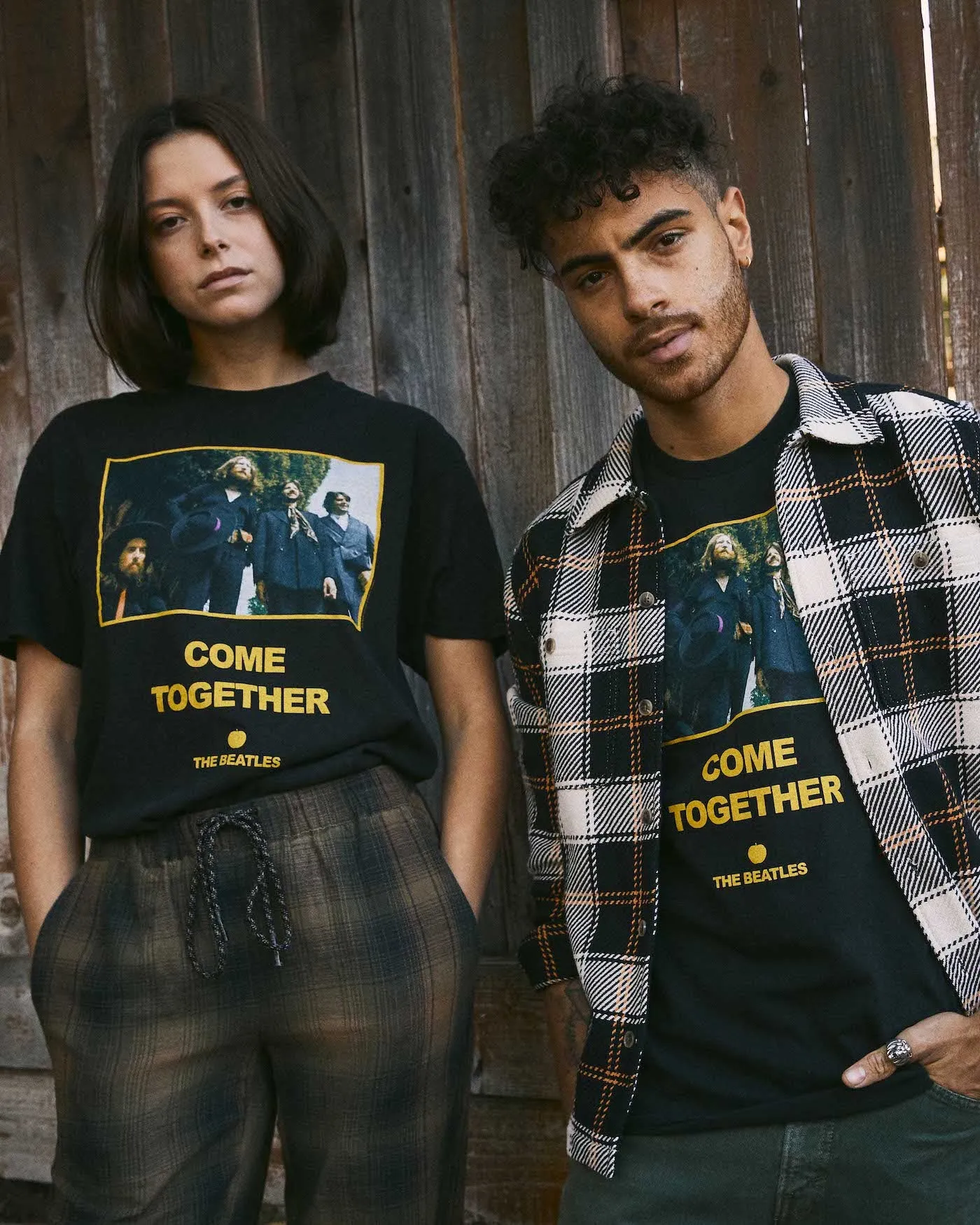 Unisex The Beatles Come Together Flea Market Tee sold by Junk Food Clothing product image thumbnail 2