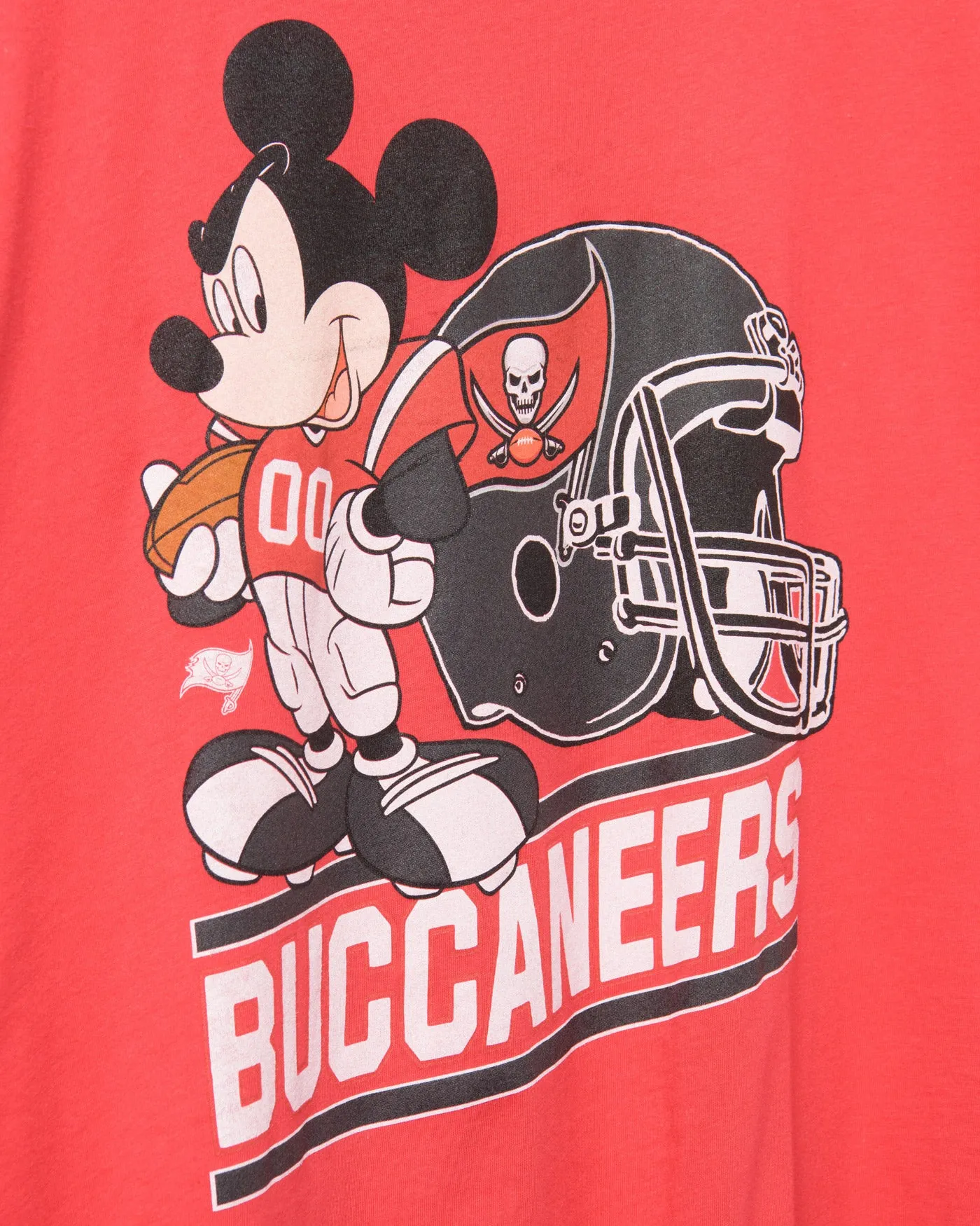 Buccaneers Disney Mickey Came to Play Fan Tee sold by Junk Food Clothing product image thumbnail 4