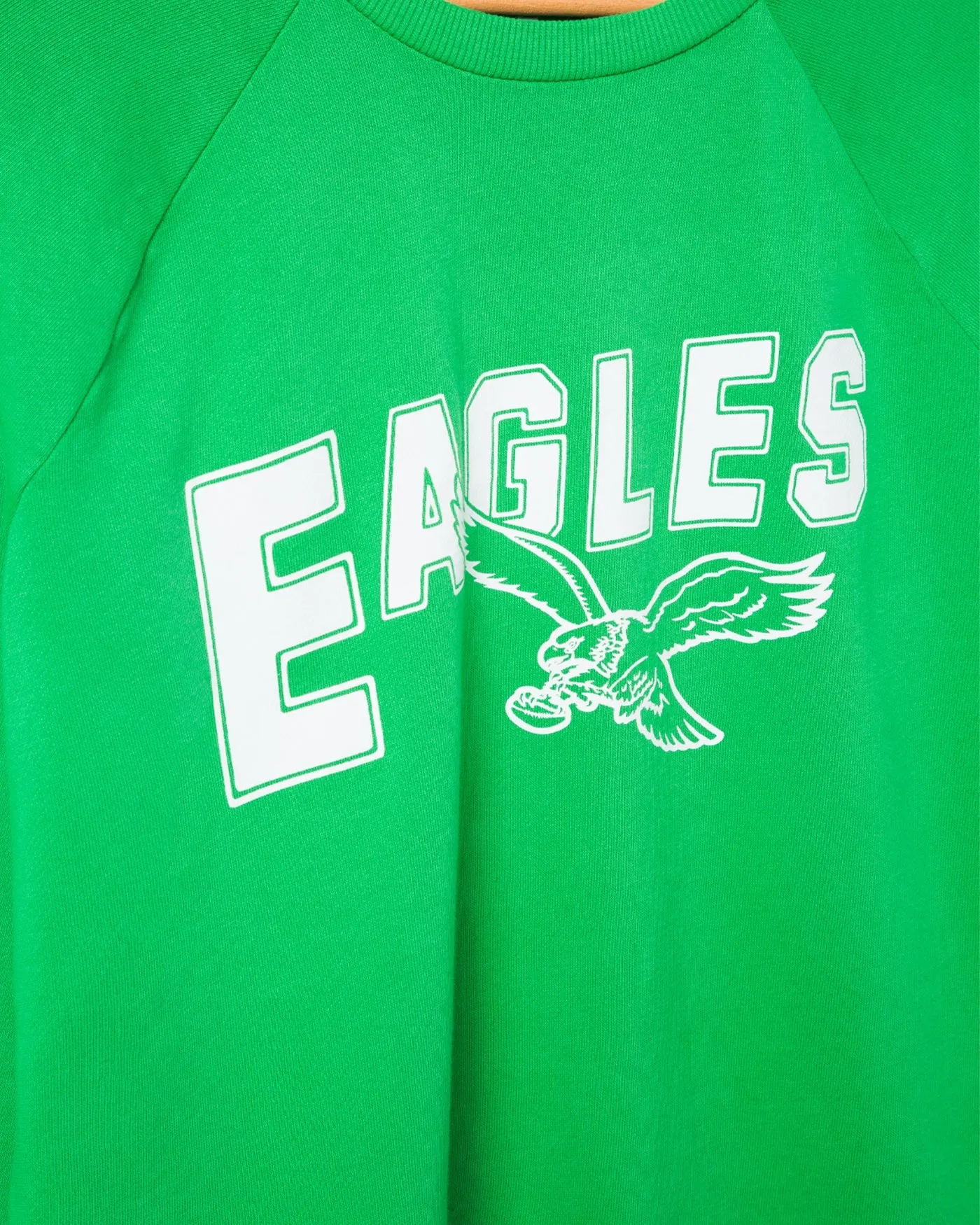 Women's Philadelphia Eagles Flat Route Crew sold by Junk Food Clothing product image thumbnail 3