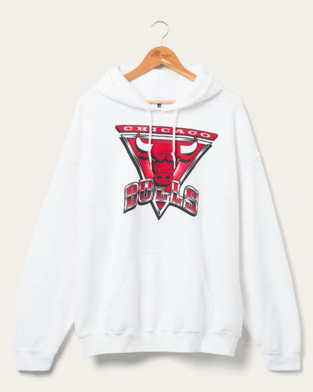 Bulls Triangle Hoodie sold by Junk Food Clothing